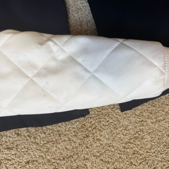 Perfect Moment Ski Suit Jumpsuit Black White Size Large Waterproof Defects - Picture 12 of 14